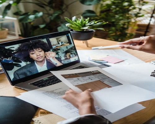 Desk with resources for tuition and remote work planning